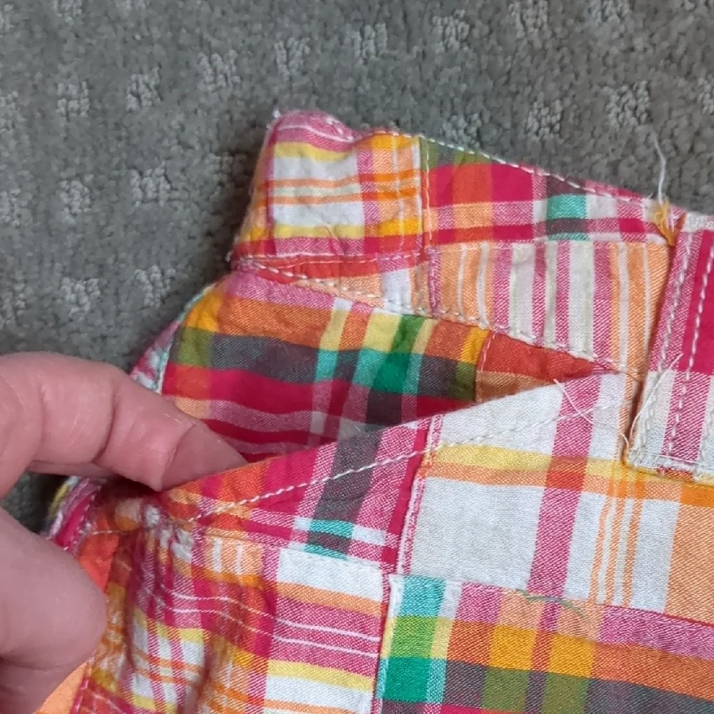 Plaid Multicolor Women's Skort - Picture 6 of 8